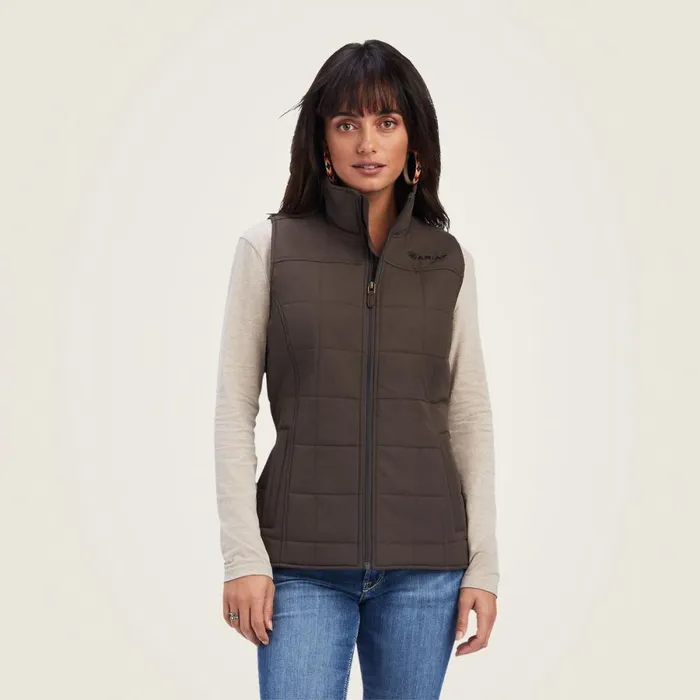 Crius Insulated Vest Banyan Bark Women Ariat Jackets and Vests