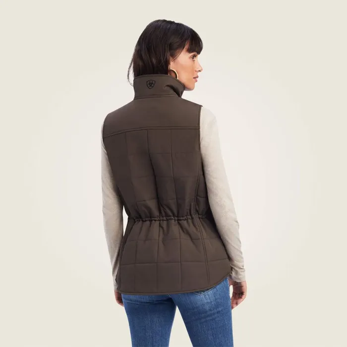 Crius Insulated Vest Banyan Bark Women Ariat Jackets and Vests Crius Insulated Vest Banyan Bark Women Ariat Jackets and Vests