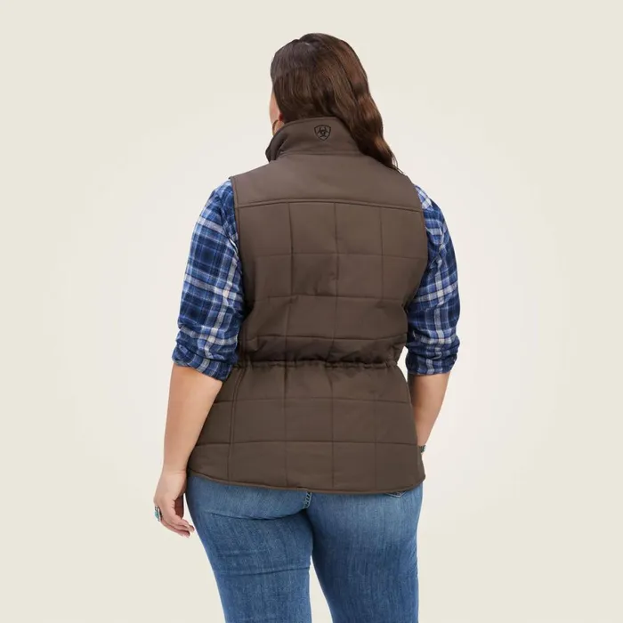 Crius Insulated Vest Banyan Bark Women Ariat Jackets and Vests Crius Insulated Vest Banyan Bark Women Ariat Jackets and Vests