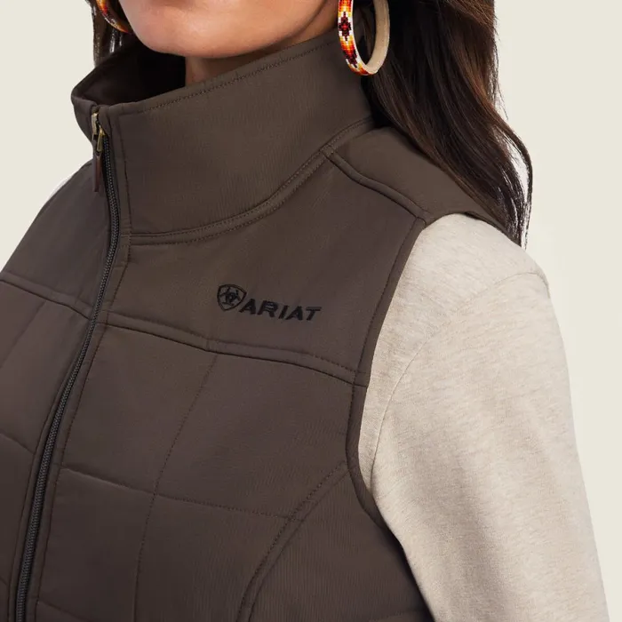 Crius Insulated Vest Banyan Bark Women Ariat Jackets and Vests Crius Insulated Vest Banyan Bark Women Ariat Jackets and Vests