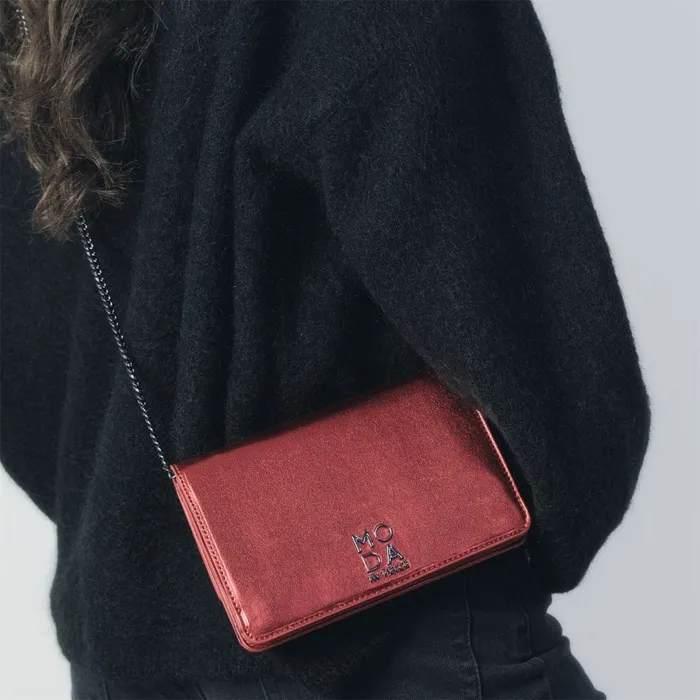 Crossbody Bags Women Moda In Pelle Jobourg Bag Red Porvair