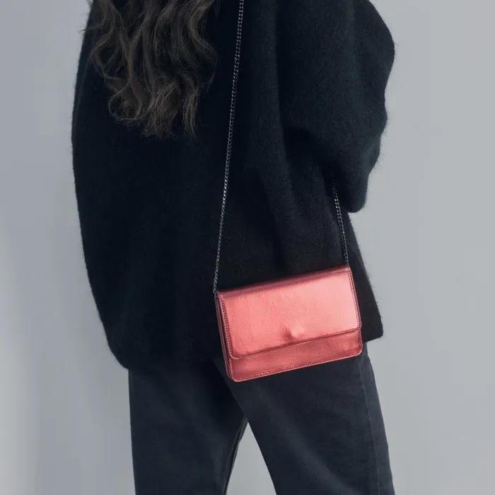 Crossbody Bags Women Moda In Pelle Jobourg Bag Red Porvair