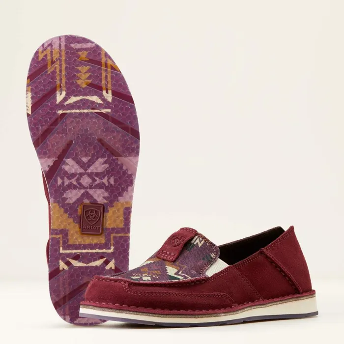Cruiser Dark Burgundy Women Ariat Shoes and Sneakers