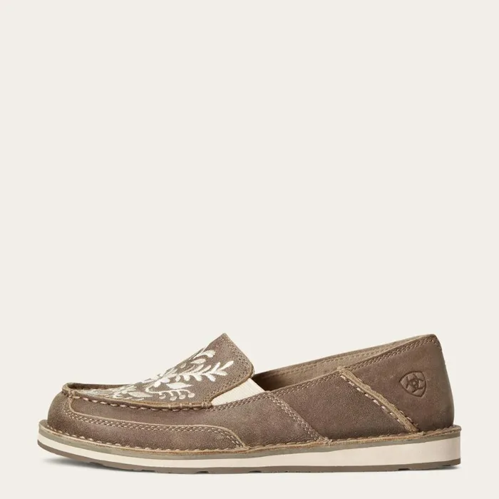Cruiser Embroidered Brown Bomber Women Ariat Shoes and Sneakers Cruiser Embroidered Brown Bomber Women Ariat Shoes and Sneakers
