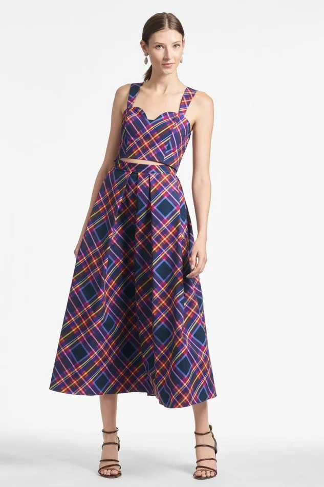 Darcy Top 8211 Party Plaid Women Sachin and Babi Tops and Blouses