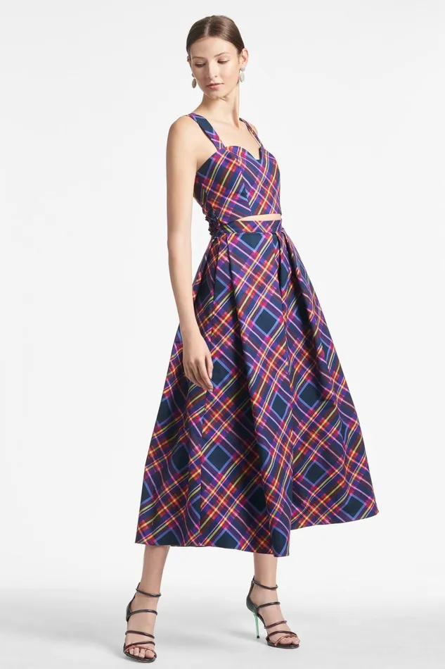 Darcy Top 8211 Party Plaid Women Sachin and Babi Tops and Blouses