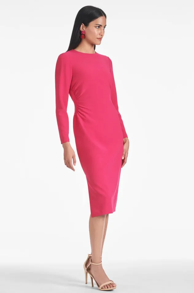 Dee Dress 8211 Passionfruit Women Sachin and Babi Long Sleeve