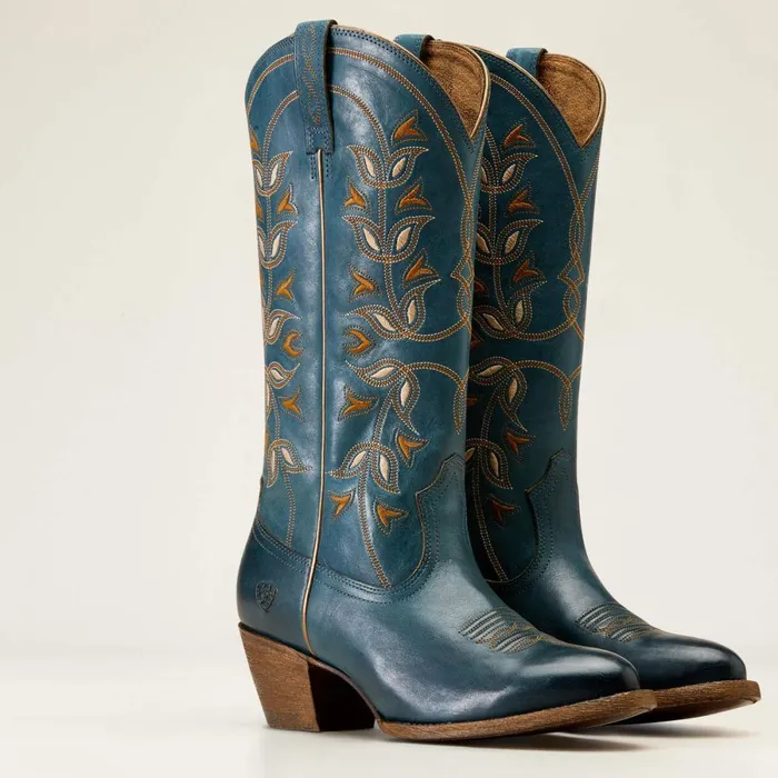 Desert Holly Western Boot Washed Denim Women Ariat Western Boots Desert Holly Western Boot Washed Denim Women Ariat Western Boots
