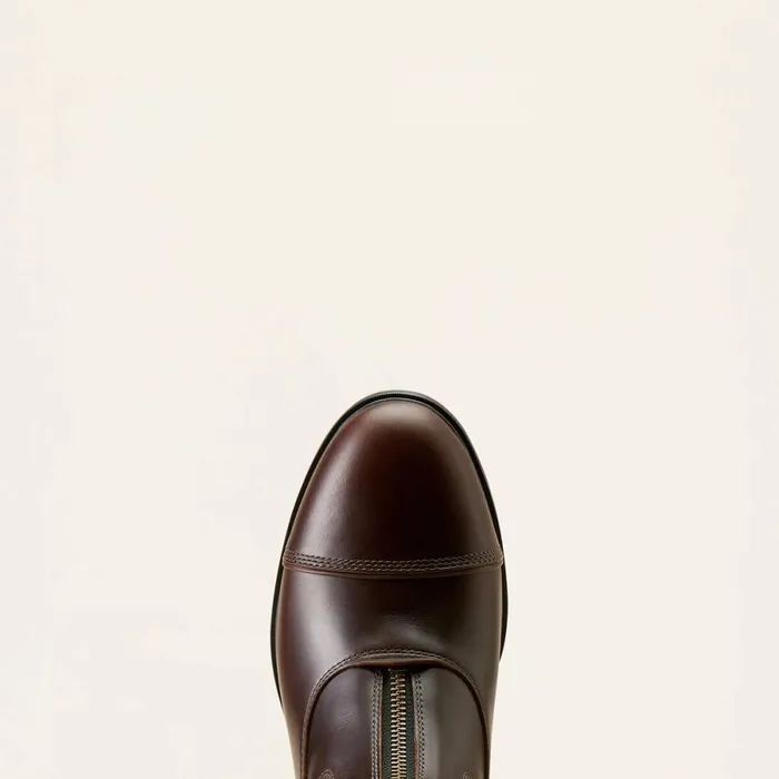 Devon Zip Paddock Boot Waxed Chocolate Men Ariat English Riding Boots Devon Zip Paddock Boot Waxed Chocolate Men Ariat English Riding Boots