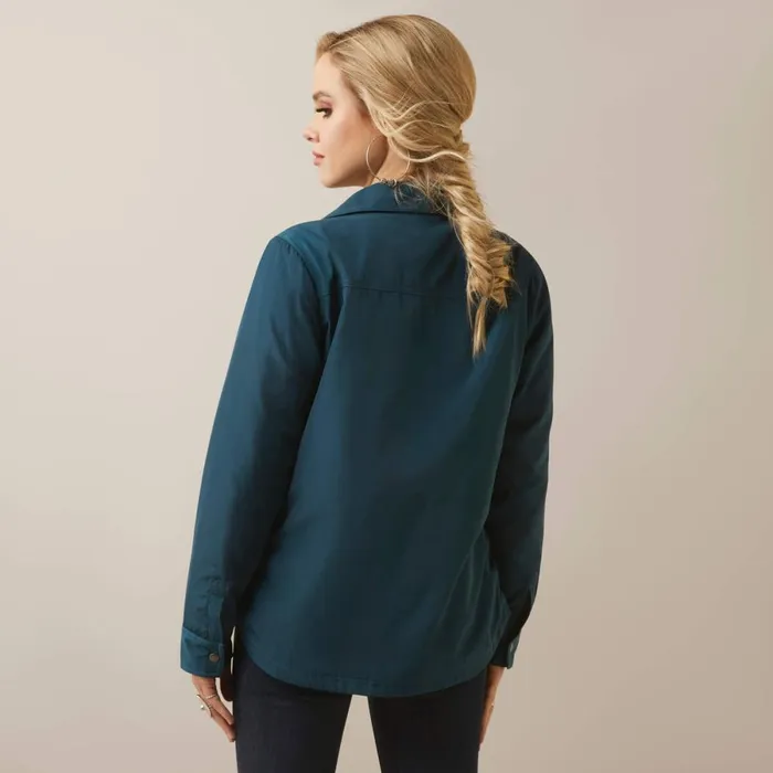 Dilon Shirt Jacket Reflecting Pond Women Ariat Jackets and Vests Dilon Shirt Jacket Reflecting Pond Women Ariat Jackets and Vests