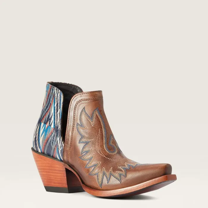 Dixon Chimayo Western Boot Fiery Tan Women Ariat Western Boots