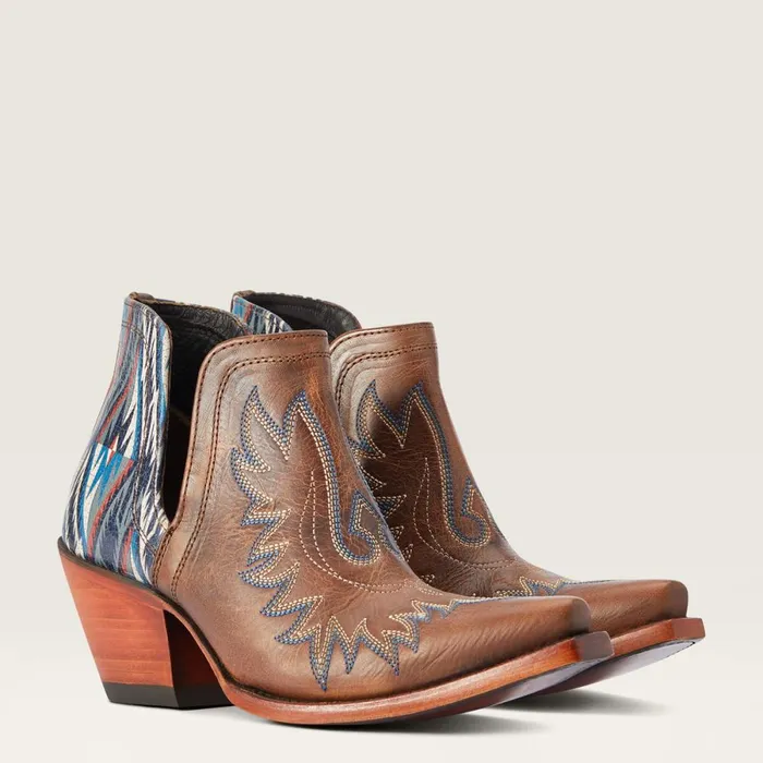 Dixon Chimayo Western Boot Fiery Tan Women Ariat Western Boots
