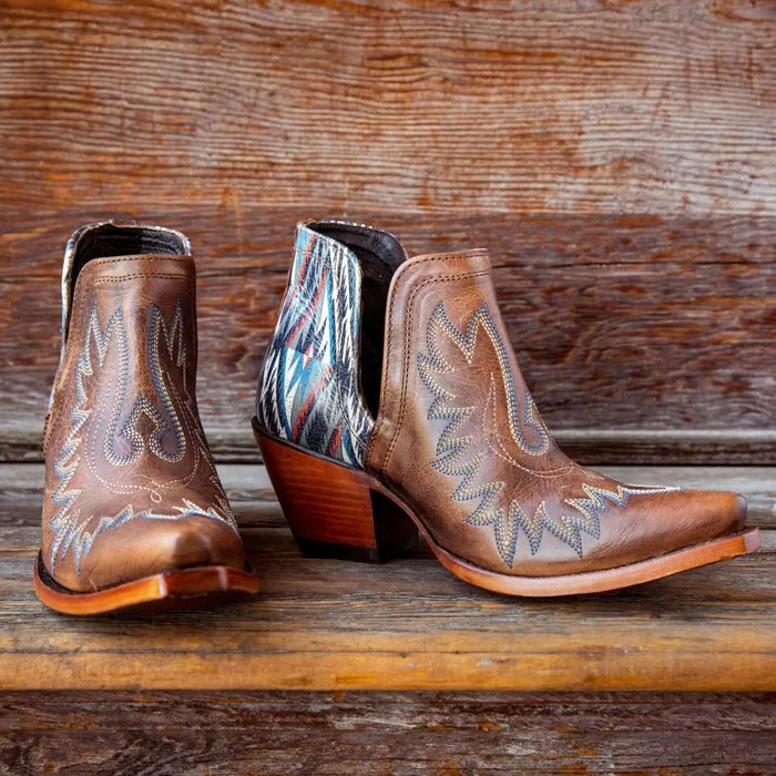Dixon Chimayo Western Boot Fiery Tan Women Ariat Western Boots
