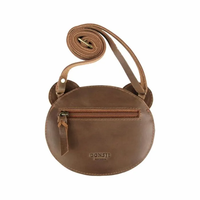 Donsje Amsterdam Accessories Baby Britta Classic Purse Cognac Classic Leather