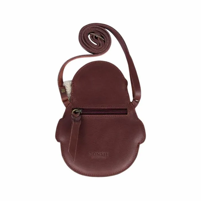 Donsje Amsterdam Accessories Baby Britta Exclusive Purse Burgundy Classic Leather