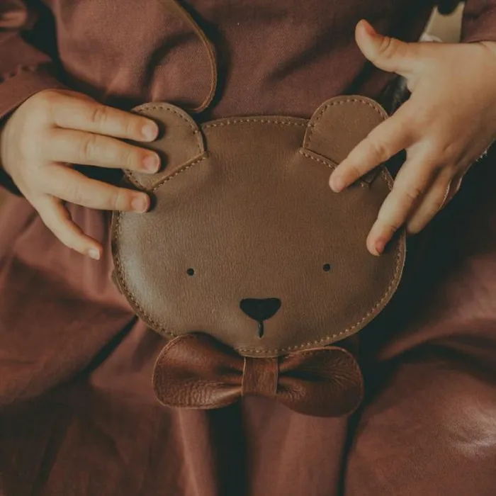 Donsje Amsterdam Accessories Baby Britta Exclusive Purse Cognac Classic Leather