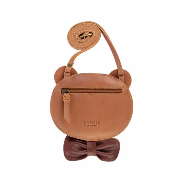 Donsje Amsterdam Accessories Baby Britta Exclusive Purse Cognac Classic Leather