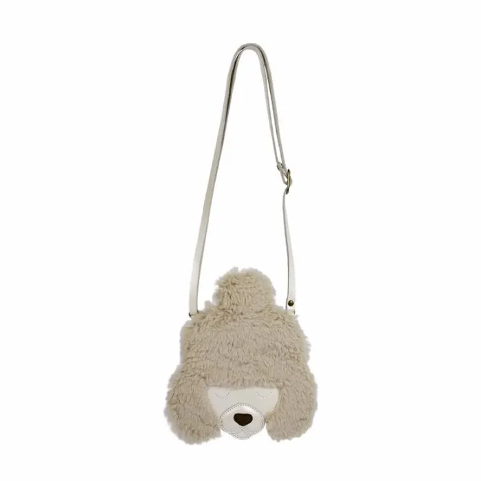 Donsje Amsterdam Accessories Baby Britta Exclusive Purse Off White Metallic Leather