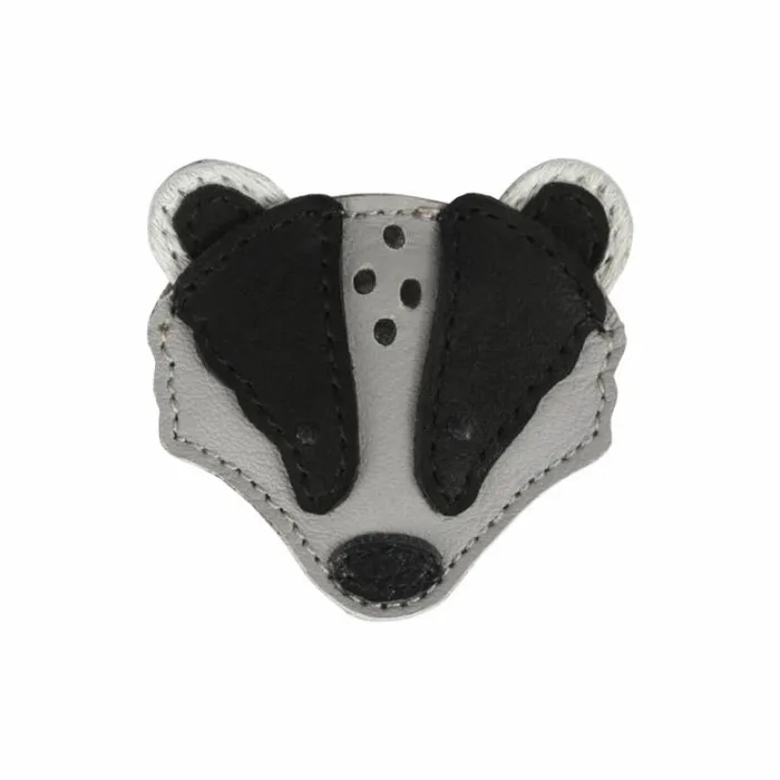 Donsje Amsterdam Accessories Baby Josy Exclusive Hairclip Light Stone Leather