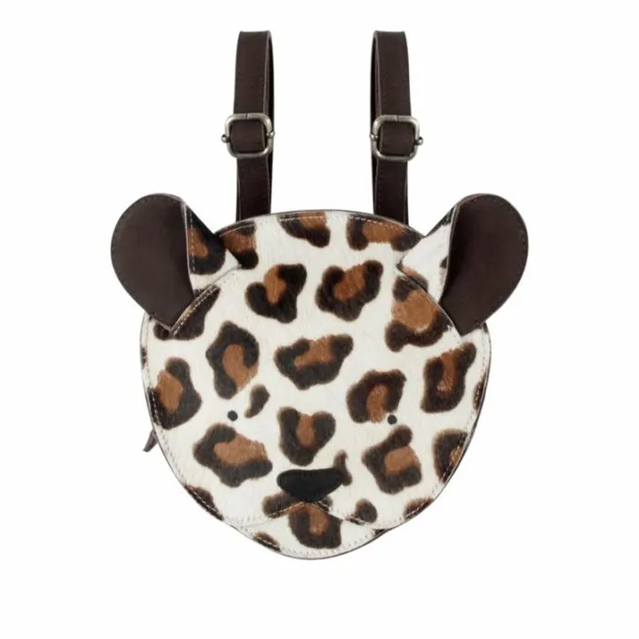 Donsje Amsterdam Accessories Baby Kapi Exclusive Backpack Jaguar Spotted Cow Hair