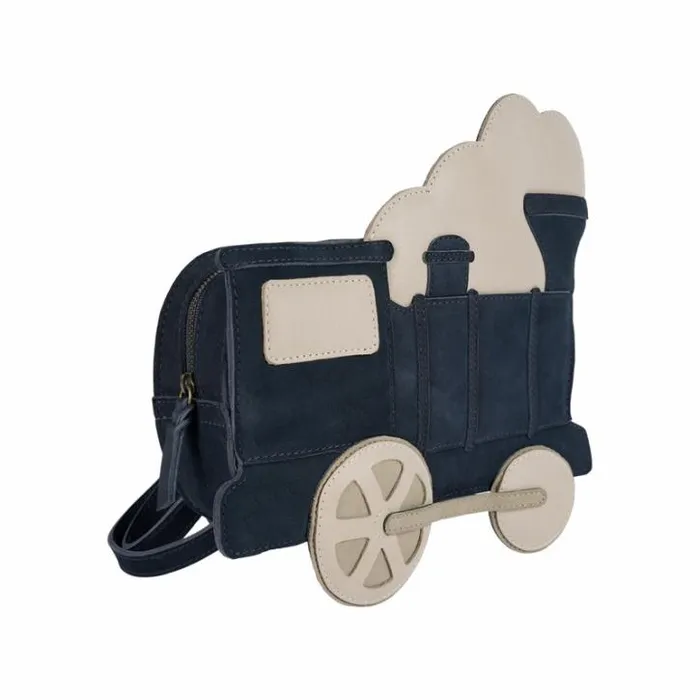 Donsje Amsterdam Accessories Baby Logio Backpack Navy Nubuck