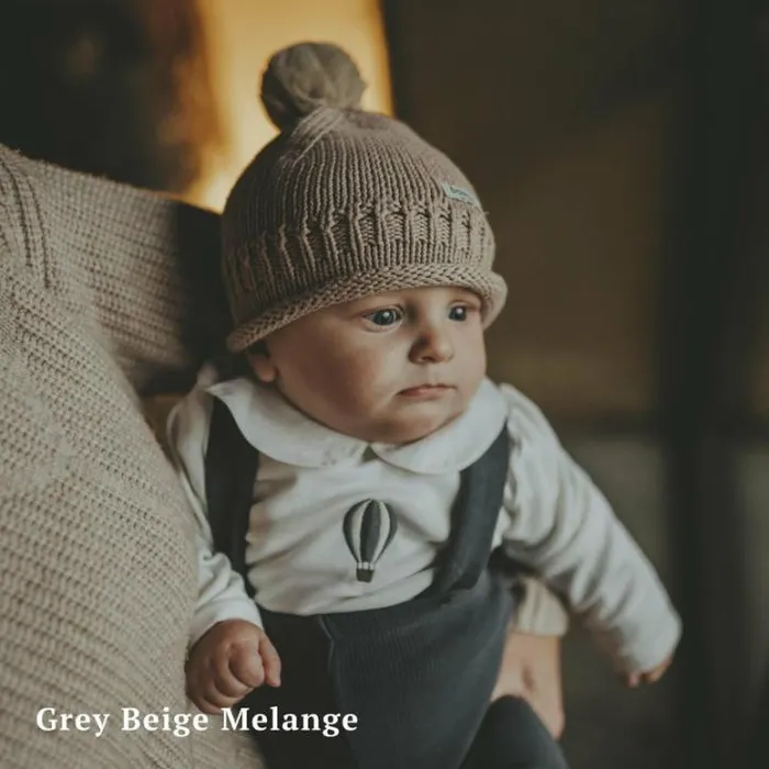 Donsje Amsterdam Accessories Baby Mackle Hat Forest Brown Melange