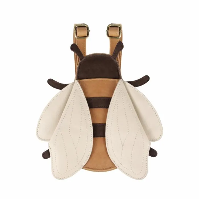 Donsje Amsterdam Accessories Baby Mur Backpack Camel Classic Leather