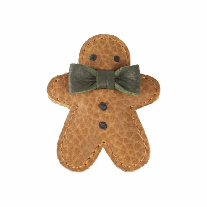 Donsje Amsterdam Accessories Baby Wonda Hairclip Toast Grain Leather