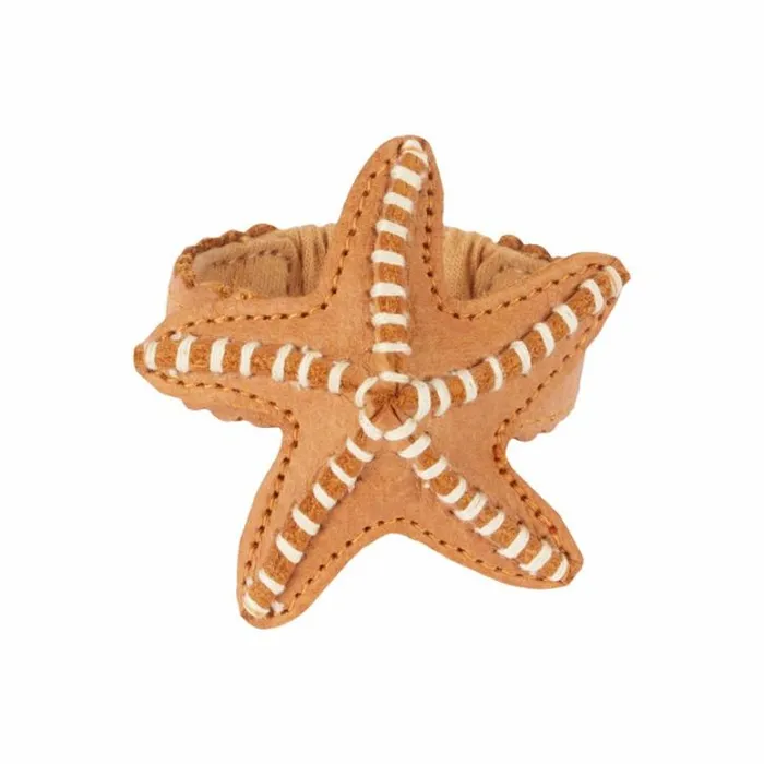 Donsje Amsterdam Accessories Baby Zaza Bracelet Toast Grain Leather