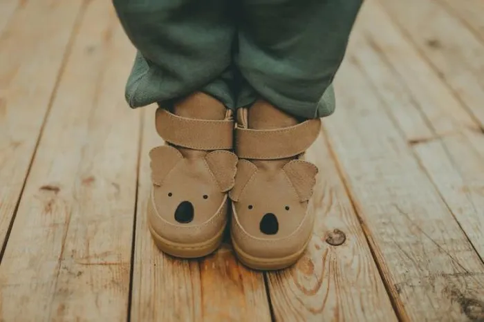 Donsje Amsterdam Animal Styles Boys Qika Sneakers Truffle Leather