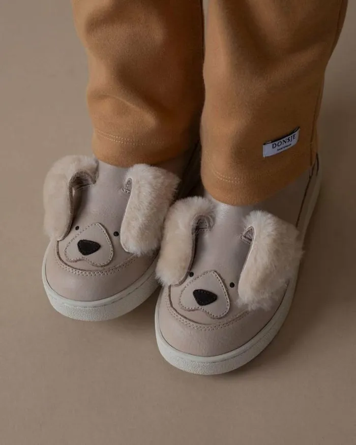 Donsje Amsterdam Animal Styles Boys Thuru Exclusive Boots Ivory Leather