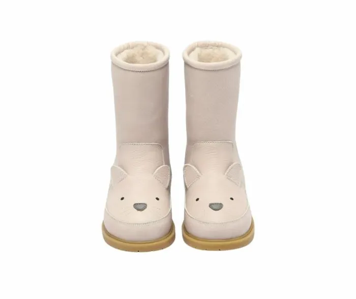 Donsje Amsterdam Animal Styles Girls Wadudu Classic Boots Soft Lavender Leather