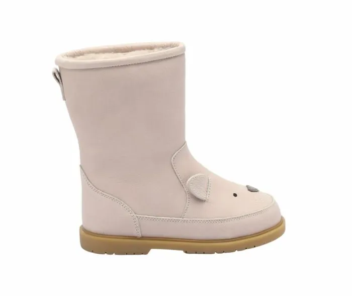 Donsje Amsterdam Animal Styles Girls Wadudu Classic Boots Soft Lavender Leather