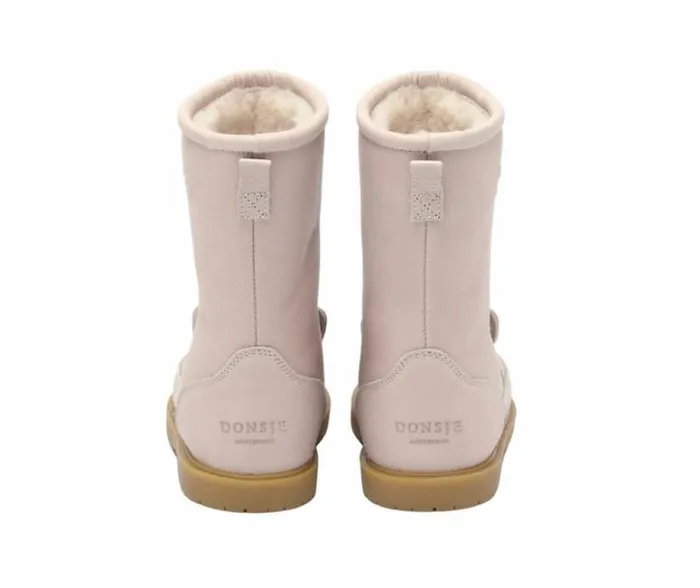 Donsje Amsterdam Animal Styles Girls Wadudu Classic Boots Soft Lavender Leather