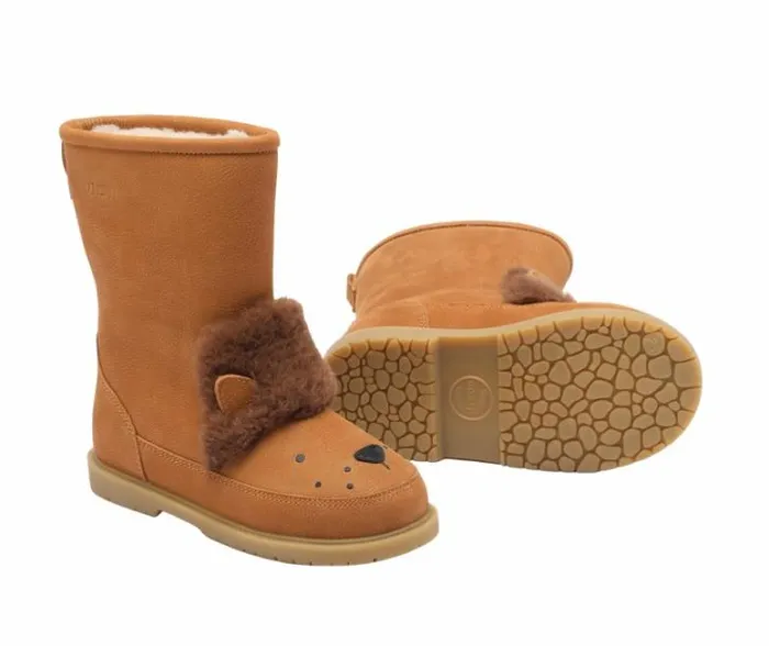 Donsje Amsterdam Animal Styles Girls Wadudu Exclusive Boots Camel Betting Leather