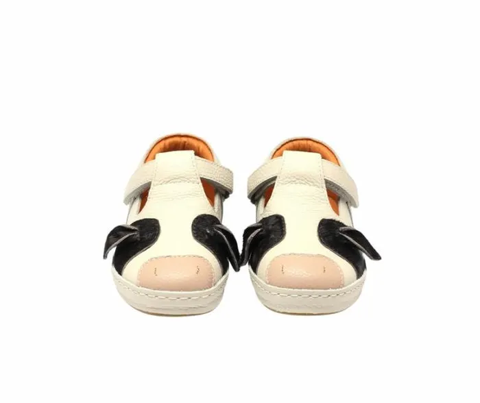 Donsje Amsterdam Animal Styles Girls Xan Exclusive Shoes Off White Leather
