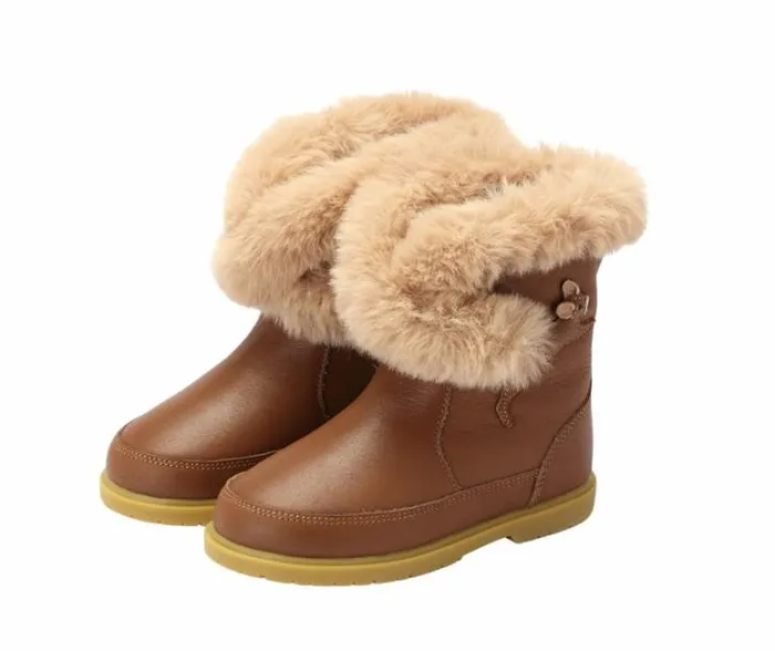 Donsje Amsterdam Ankle Boots Boys Tusi Chestnut Leather
