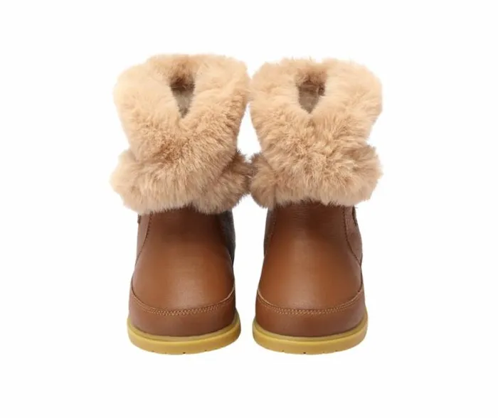 Donsje Amsterdam Ankle Boots Boys Tusi Chestnut Leather