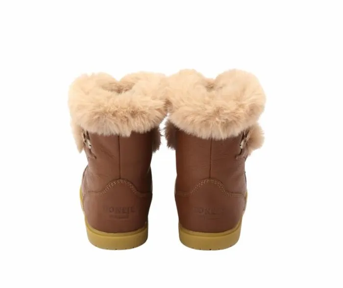 Donsje Amsterdam Ankle Boots Boys Tusi Chestnut Leather