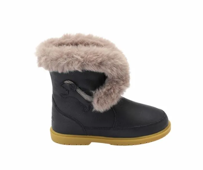 Donsje Amsterdam Ankle Boots Boys Tusi Navy Leather
