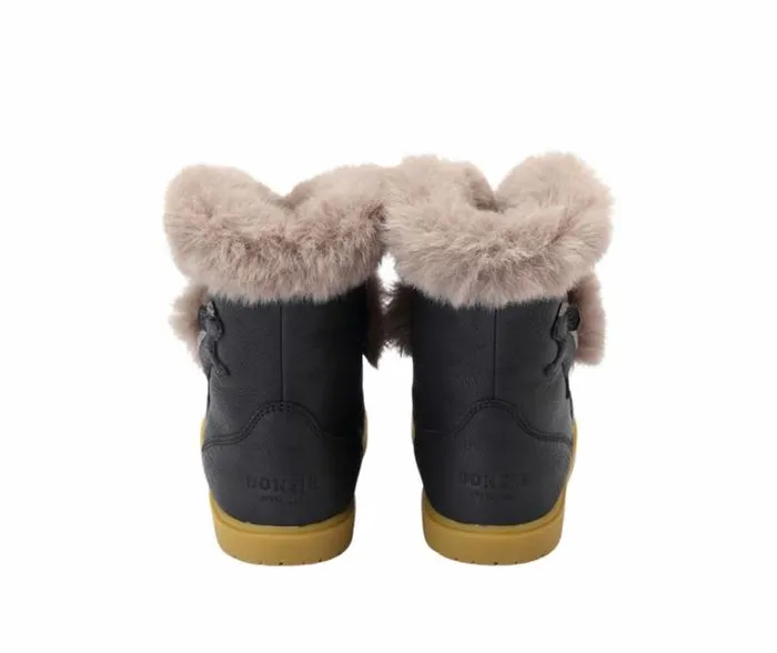 Donsje Amsterdam Ankle Boots Boys Tusi Navy Leather