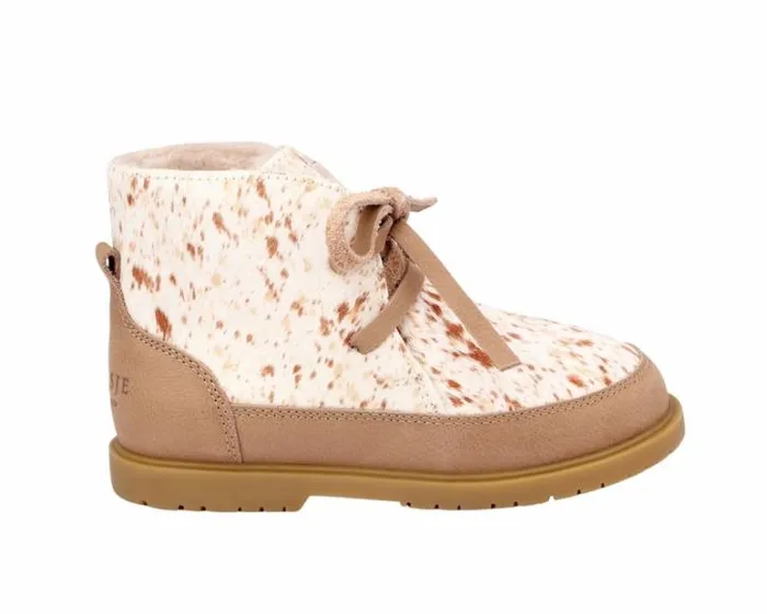 Donsje Amsterdam Ankle Boots Girls Buddy Exclusive Brown Brushed Cow Hair
