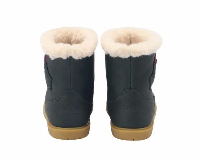 Donsje Amsterdam Ankle Boots Girls Trene Deep Green Leather
