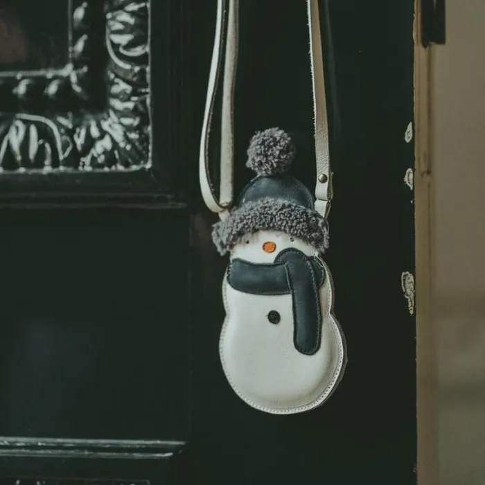 Donsje Amsterdam Backpacks and Purses Girls Britta Exclusive Purse Off White Leather