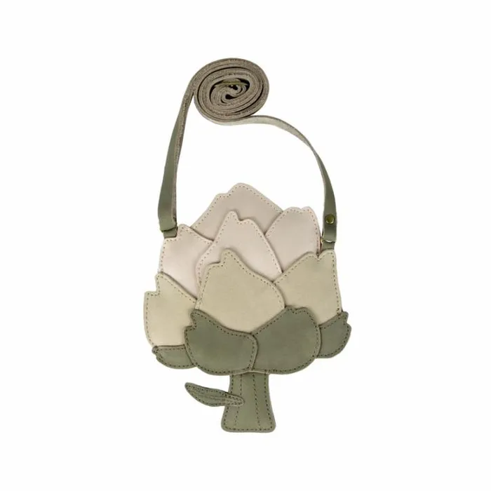 Donsje Amsterdam Backpacks and Purses Girls Chaeso Purse Stone Nubuck