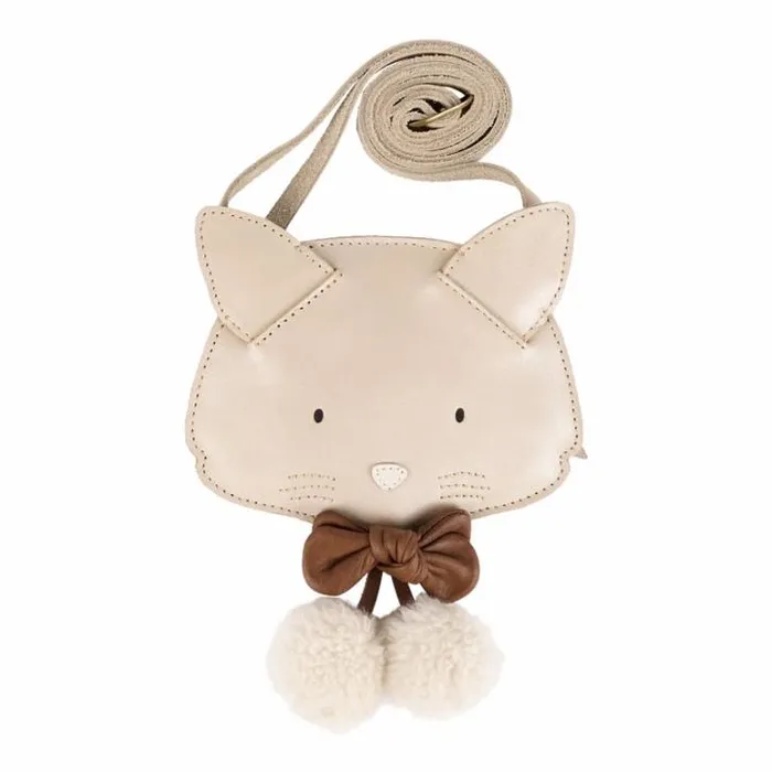 Donsje Amsterdam Backpacks and Purses Girls Pua Purse Powder Metallic Nubuck