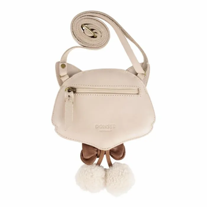 Donsje Amsterdam Backpacks and Purses Girls Pua Purse Powder Metallic Nubuck