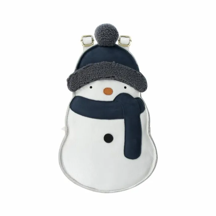 Donsje Amsterdam Backpacks and Purses Girls Snoo Schoolbag Off White Leather