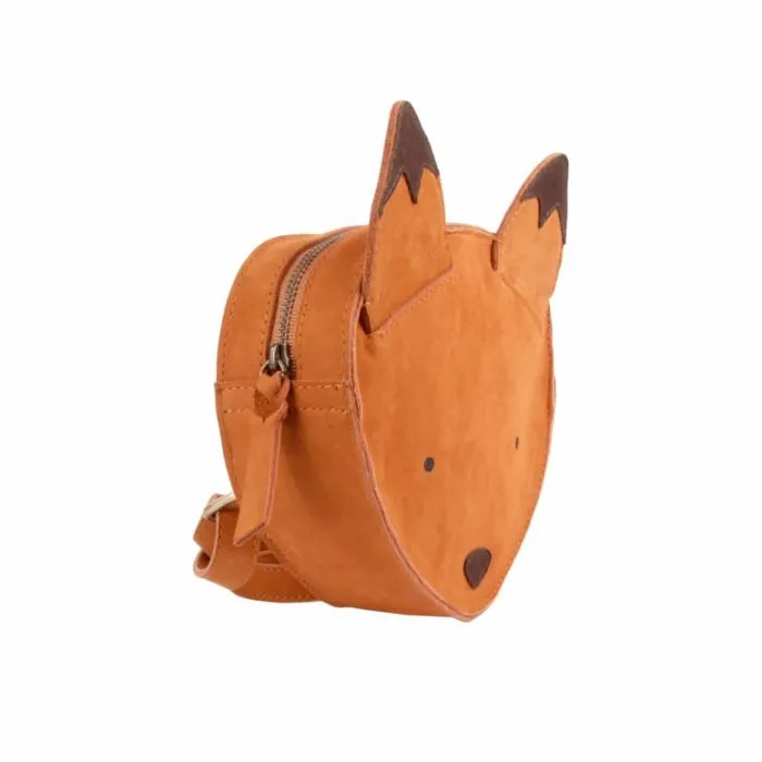 Donsje Amsterdam Backpacks Boys Kapi Classic Backpack Maple Nubuck