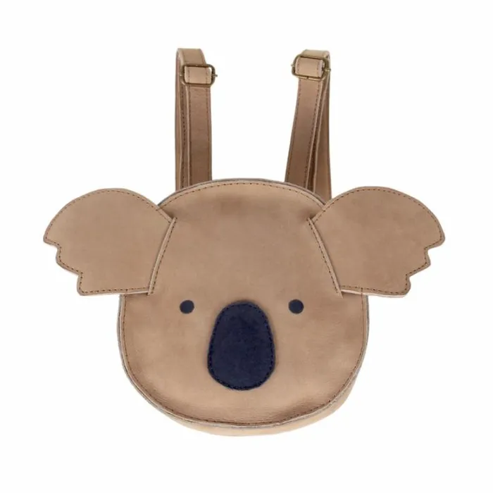 Donsje Amsterdam Backpacks Boys Kapi Classic Backpack Truffle Nubuck